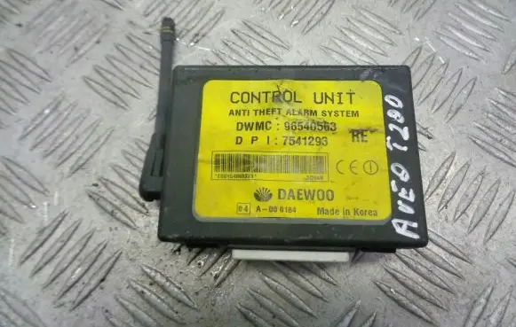 Chevrolet Aveo Alarm control unit/module 96540563