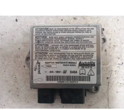 Jaguar X-Type Airbag control unit/module 4X4314B321AF 603449700 4000016461060531