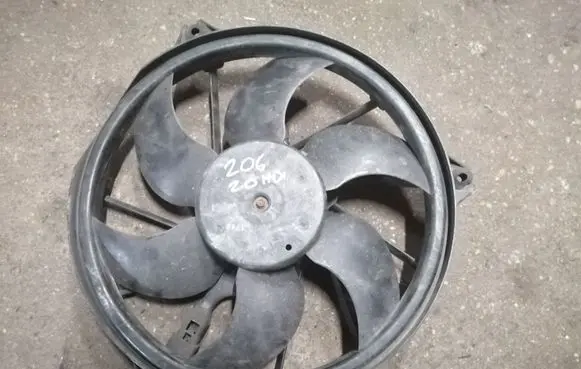 Peugeot 206 Electric radiator cooling fan 9630867380