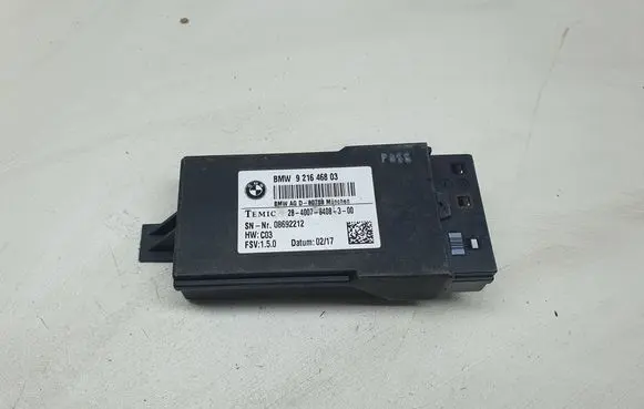 BMW 3 F30 F35 F31 Seat heating relay 9216468 08692212 2840078408300