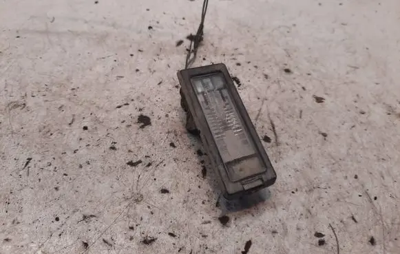 Number plate light