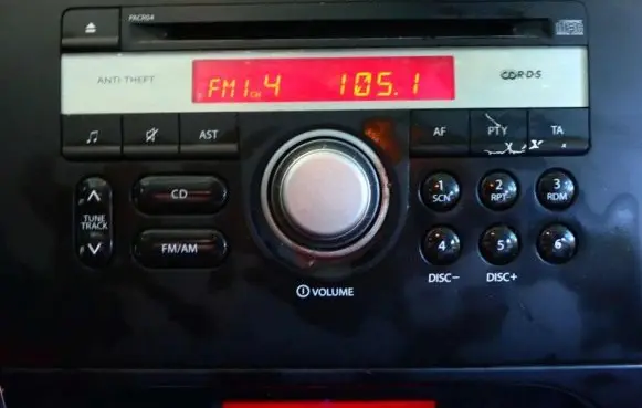 Fiat Sedici Radio/CD/DVD/GPS head unit 39101-79J0 IMPRK1004124