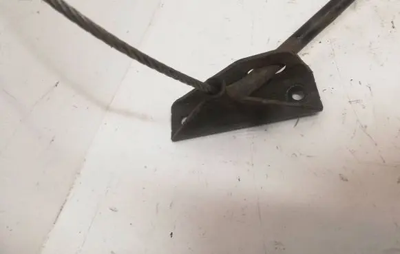 Toyota Corolla Verso AR10 Spare wheel mounting bracket 
