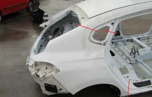 Hyundai i30 fastback Rear quarter panel 