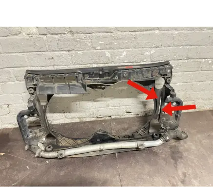 Audi A6 S6 C6 4F Radiator support slam panel 4F0805594H