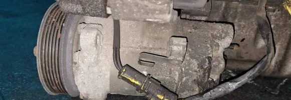 Peugeot 206 Air conditioning (A/C) compressor (pump) 