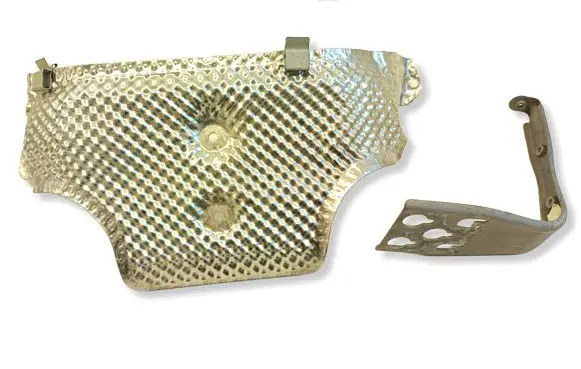 Mercedes-Benz C W205 Heat shield in engine bay A1771510608 A1771420040
