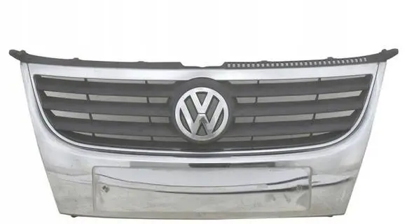 Volkswagen Touareg I Front bumper upper radiator grill 1T0853651D