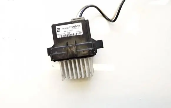 Opel Astra J Heater blower motor/fan resistor 13598091 1035900018