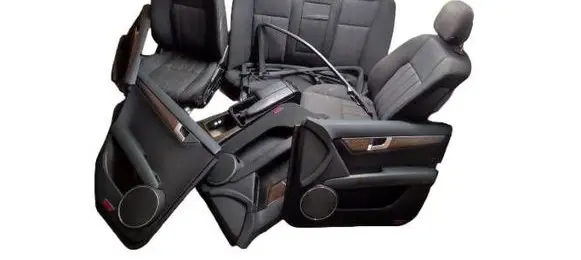 Mercedes-Benz C AMG W204 Seat and door cards trim set 