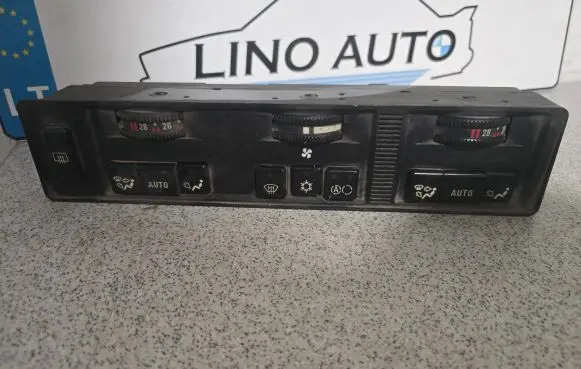 BMW 5 E34 Climate control unit 9140010016 8390171