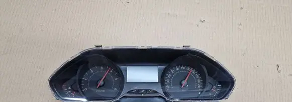 Peugeot 208 I Speedometer (instrument cluster) 9800860480