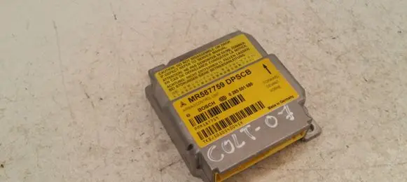Mitsubishi Colt Airbag control unit/module MR587759 0285001689