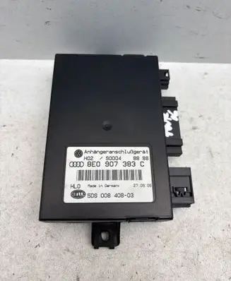 Volkswagen Touran I Tow bar trailer control unit/module S0004 8E0907383C 5DS00840803