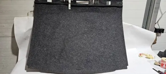 Skoda Fabia Mk3 (NJ) Trunk/boot mat liner 6V6863463F 08G1593