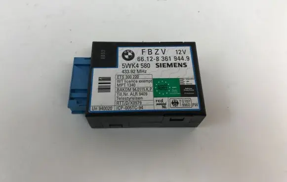 BMW 7 E38 Other control units/modules 8361944 661283619449 5WK4580