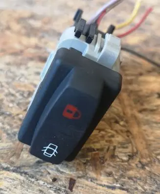 Central locking switch button