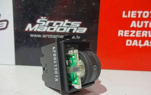 Audi A6 S6 C6 4F Headlight level height control switch 4F0941301A
