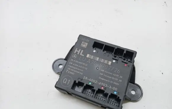 Mercedes-Benz C W204 Door control unit/module A2048707726