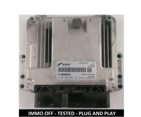 Fiat Ducato Engine control unit/module ECU 55255607 0281030093