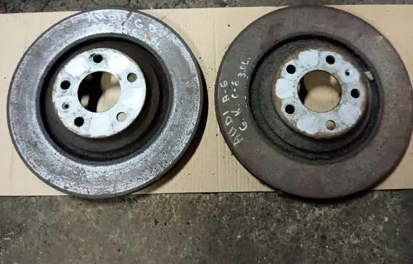 Audi A6 S6 C6 4F Rear brake disc