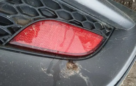 Rear tail light reflector