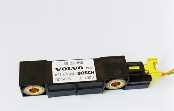 Airbag deployment crash/impact sensor
