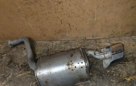 Jaguar XJ X351 Muffler/silencer AW935232CC