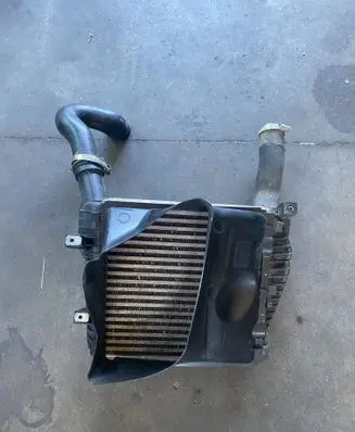 Porsche Cayenne (92A) Intercooler radiator 7P0145804A
