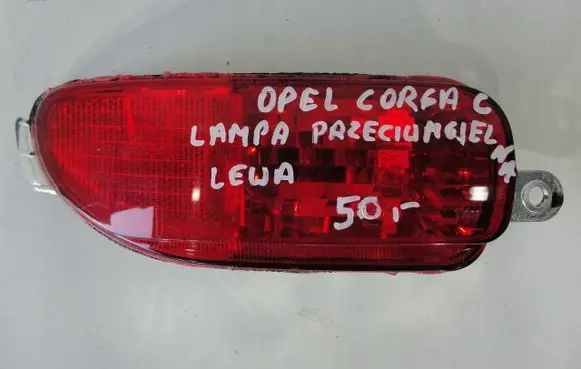 Opel Corsa C Rear fog light 