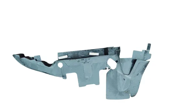 Audi A6 S6 C6 4F Intercooler air guide/duct channel 4F0121283C