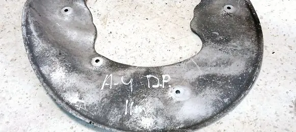 Audi A4 S4 B8 8K Front brake disc dust cover plate 8K0615312