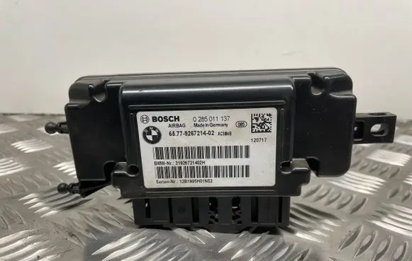 BMW 3 F30 F35 F31 Airbag control unit/module 9267214