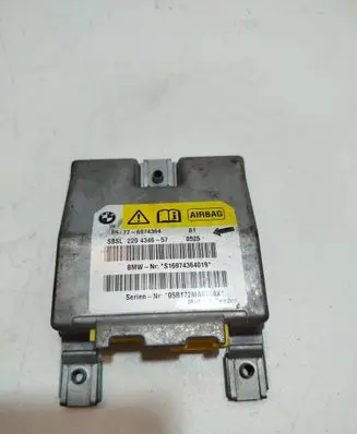 BMW 5 E60 E61 Airbag control unit/module 6974364 220434657 S16974364019