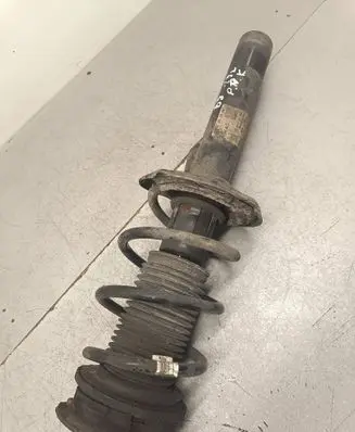 Front shock absorber with coil spring