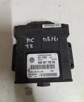 Porsche Cayenne (9PA) Gearbox control unit/module H33S0606 MBLA001445 09D927750CB