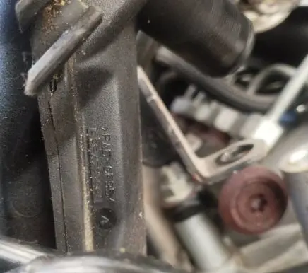 Oil level dip stick