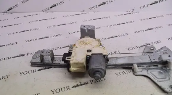 Citroen C4 I Rear door window regulator with motor 9647444280