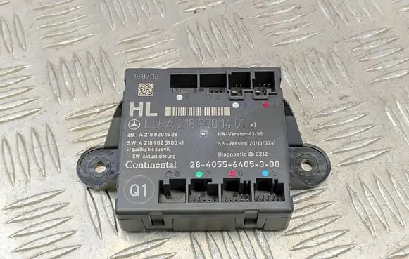 Mercedes-Benz C W204 Door control unit/module a2188201526 A2189001401 2189025100