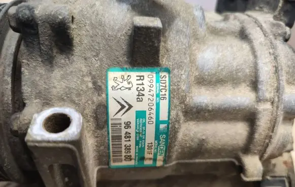 Citroen C5 Air conditioning (A/C) compressor (pump) 9648138980 SD7C16 R134A