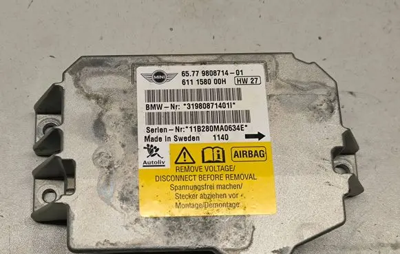 Mini One - Cooper Coupe R56 Airbag control unit/module 9808714