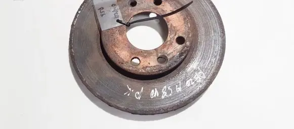 Peugeot 206 Front brake disc ventiliuojamas