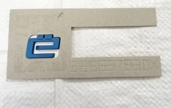 Citroen Berlingo Rear door emblem/model letters 98563793DX