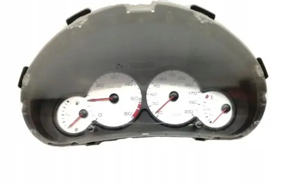 Peugeot 206 Speedometer (instrument cluster) 9651740280