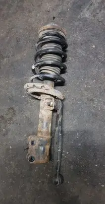 Opel Zafira B Front shock absorber with coil spring 28157655 93862688 368135153