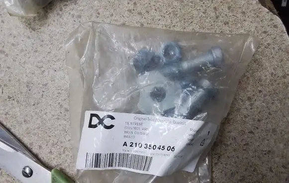 Mercedes-Benz C W203 Front suspension camber bolt A2103504506