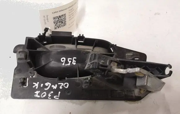 Peugeot 307 Rear door interior handle 9643604577