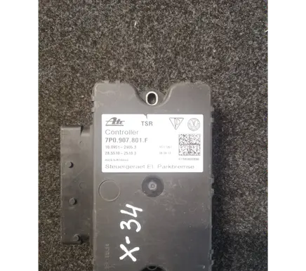 Porsche Cayenne (92A) Hand brake control module 7P0907801F 10095129053 28551025103