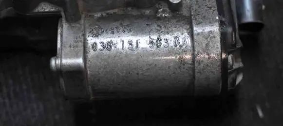 Volkswagen Golf V Throttle valve 036131503