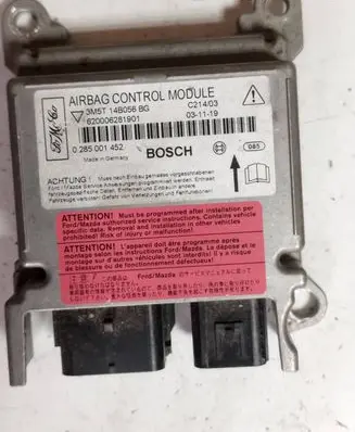 Ford Focus C-MAX Airbag control unit/module 3M5T14B056BG 0285001452 820006281901